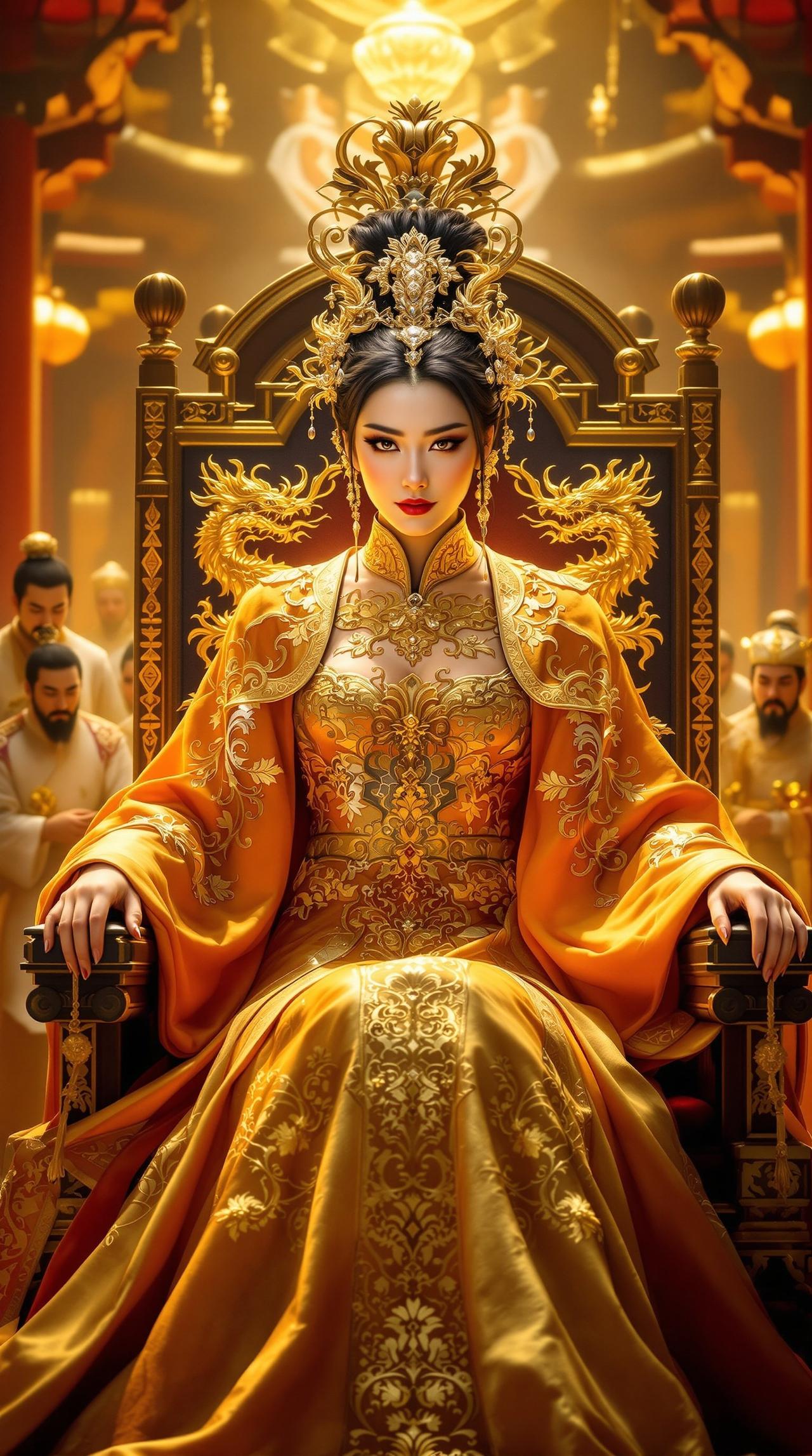 穿越后我成了女帝 - 短剧网2热门短剧封面